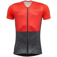 Klimatex VIGGO Pánský cyklistický dres, červená, velikost