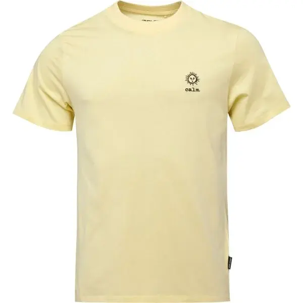 BLEND BHJANUS Pánské tričko, žlutá, velikost