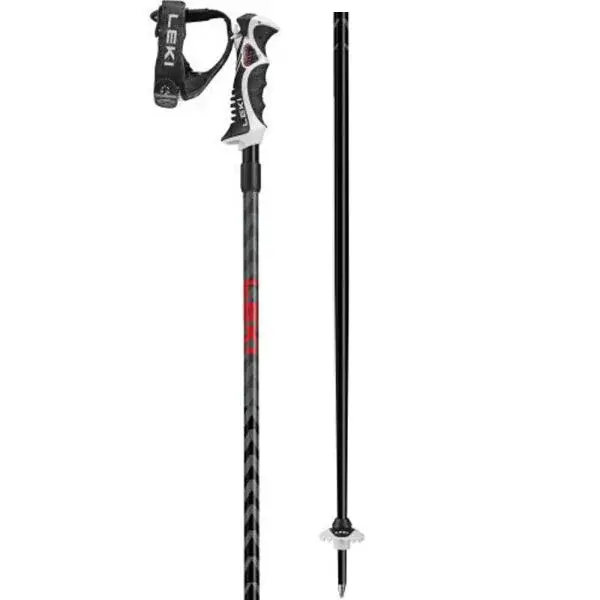 Leki HOT SHOT S Lyžařské hole, černá, velikost