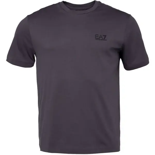 EA7 CORE ID Pánské tričko, tmavě šedá, velikost XXXL