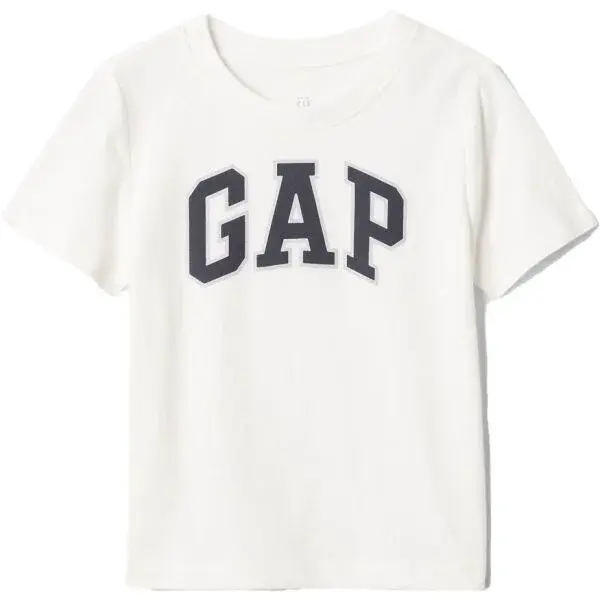 GAP V-LOGO Chlapecké tričko, bílá, velikost 5Y