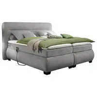 MID.YOU POSTEL BOXSPRING, 160/200 cm, jílová barva