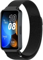 4wrist Milánský tah s magnetickým zapínáním pro Huawei Watch Band 10, 9, 8 - Black