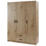 Cantus ŠATNÍ SKŘÍŇ S OTOČNÝMI DVEŘMI, dub artisan, 142/190/52,1 cm