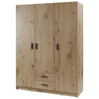 Cantus ŠATNÍ SKŘÍŇ S OTOČNÝMI DVEŘMI, dub artisan, 142/190/52,1 cm
