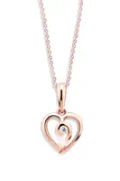 Cutie Jewellery Romantický přívěsek z růžového zlata Z6298-1609-40-10-X-4