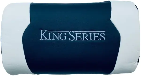 DXRACER Bederní polštářek King series černo-bílý