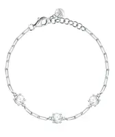 Morellato Stříbrný dámský náramek s kubickými zirkony Tesori SAIW297