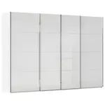 Novel SKŘÍŇ S POSUVNÝMI DVEŘMI, bílá, 316/235/68 cm