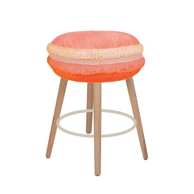 Ambia Home TABURET, dřevo, kov, plast, textil, papír, 29/42 cm