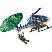 PLAYMOBIL® 70569 Policajný vrtuľník Prenasledovanie padáka