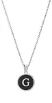 Troli Originálny oceľový náhrdelník s písmenom G