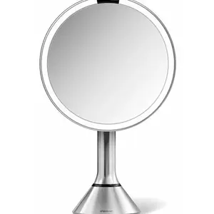 Simplehuman Zrkadlo s dotykovým ovládaním intenzity osvetlenia Dual Light nerez