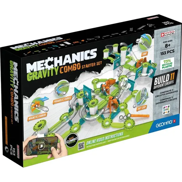 Geomag Mechanics Starter Set 153 dielikov