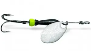Jigovkycz rotačka classic silver (black/chartreuse body) - 0