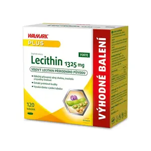 Walmark Lecithin 1325 mg FORTE, lecitin, kyselina linolová, optimální cholesterol 120 tablet