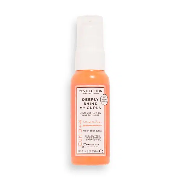 Revolution Haircare Multifunkčný olej pre kučeravé a vlnité vlasy Shine My Curl s (Multi-use Oil) 50 ml