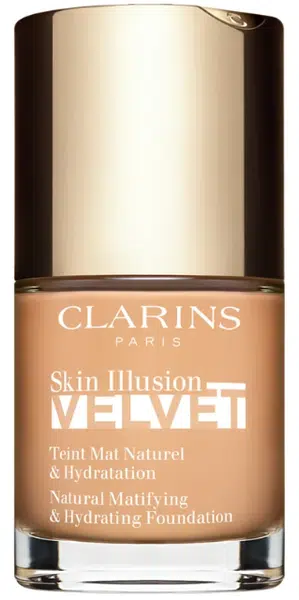 Clarins Zmatňujúci make-up Skin Illusion Velvet (Natural Matifying & Hydrating Foundation) 30 ml 107C