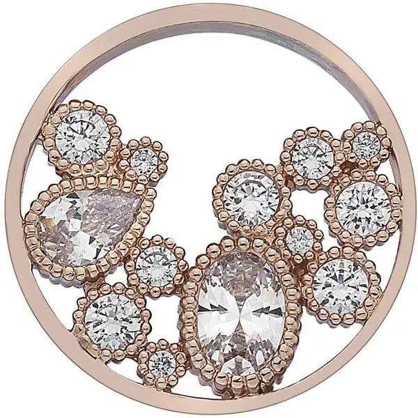 Hot Diamonds Prívesok Hot Diamonds Emozioni Spirito Libero Freedom RG Coin 3,3 cm