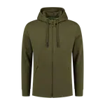 Korda mikina kore zip pro hoodie olive - veľkosť m