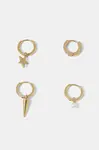 Pozlátené náušnice EDBLAD Peak One 4-pak