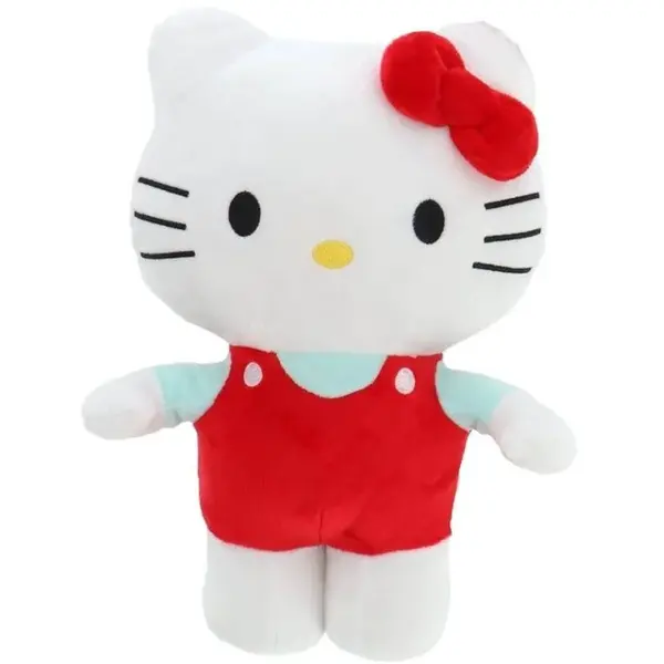 Plyšová Hello Kitty s klipom červená