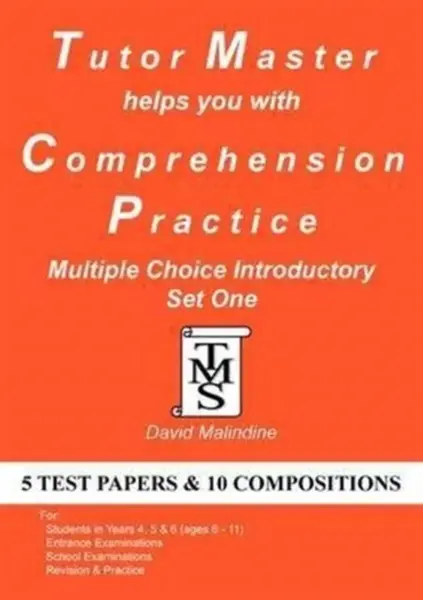 Tutor Master Helps You with Comprehension Practice - Multiple Choice Introductory Set One - David Malindine