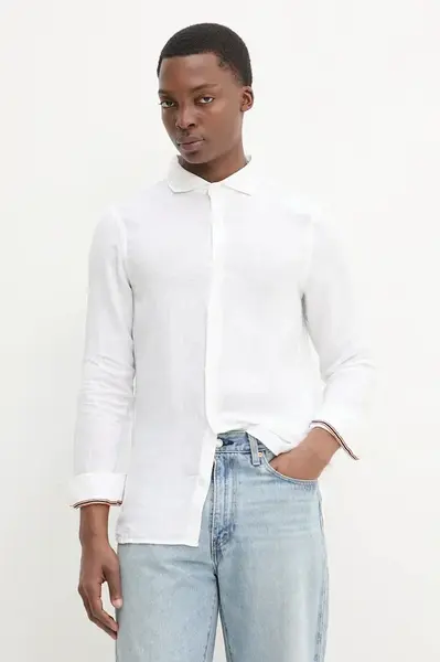 Lněná košile Superdry