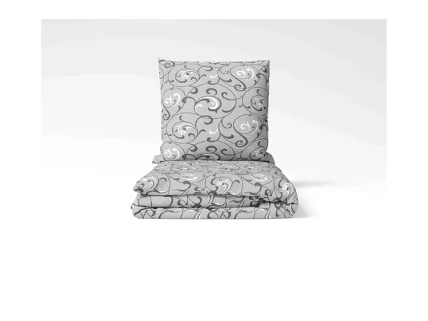 Bavlnené obliečky TRIENO sivé Rozmer obliečky: 70 x 90 cm | 140 x 200 cm