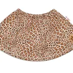 Baby Nellys Dětská sukně Gepard - hnědá, vel. 98 vel.  98