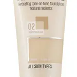 Maybelline Affinitone odstín 02 Light Porcelain hydratační make-up 30 ml