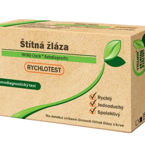 Vitamin Station Rychlotest Štítná žláza 1 ks