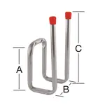 Hák holínka 120x90x200 zn