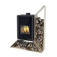 Krbové kachle FLAMINGO DELUXE KAMPA pravá, krémová FLHSF42-016