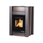 Kachle s výmenníkom AQUAFLAM VARIO KALMAR 11/5kW hnedá - zamatová FLHSF34-014