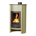 Krbová kamna MASTERFLAMME Grande I, olivová FLHSF41-007