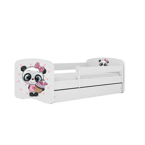 Dětská postel Babydreams+SZ bílá 80x180 Panda