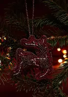 Ozdoba na vánoční stromeček Medicine červená barva