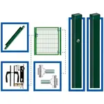 3D PLOTOVÁ BRANKA PRAVÁ, KOMPLETNÍ SOUPRAVA - VČETNĚ SLOUPKŮ A PŘÍSLUŠENSTVÍ WGFUR-T000376