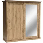 Šatní skříň Antica 213 cm Dub Craft Zlatý