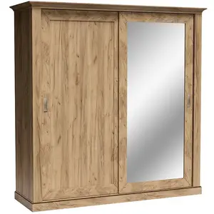 Šatní skříň Antica 213 cm Dub Craft Zlatý