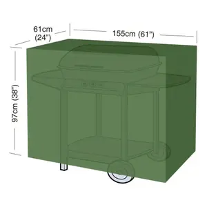 Krycí plachta na gril Classic L, 155 × 61 × 97 cm, 90 g/m²