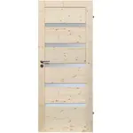 Interiérové dveře Wezuwiusz 5S 60P sukaté nelakované
