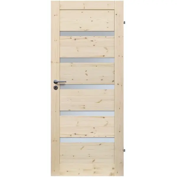 Interiérové dveře Wezuwiusz 5S 60P sukaté nelakované