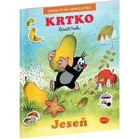 ELLA & MAX KRTEK A JESEŇ Kniha samolepiek, mix, veľkosť