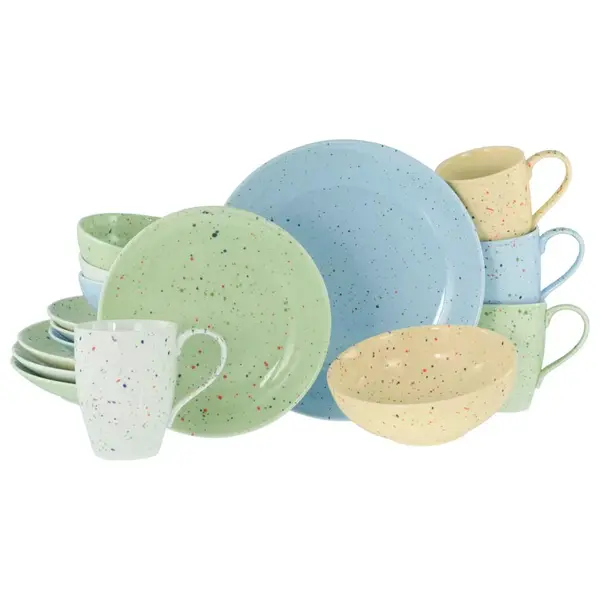 Creatable KOMBINOVANÁ SOUPRAVA, 16dílné, kamenina