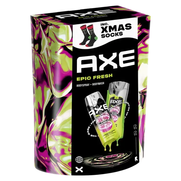 AXE Epic Fresh dárková kazeta s ponožkami