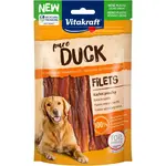 Vitakraft Žuvacie prúžky pre psov Duck kačacie plátky 80 g