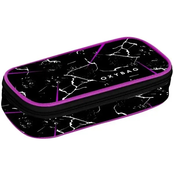 Oxybag ETUE JUMBO OMBRE ELETRIC GIRL Školské puzdro, čierna, veľkosť