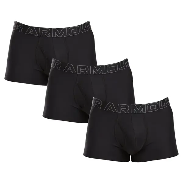 Under Armour 3PACK pánské boxerky černé (1383882 001) M